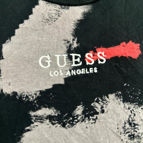 Guess Los Angeles Patterned Multi-Color Graphic Tee - Picture 2 of 4